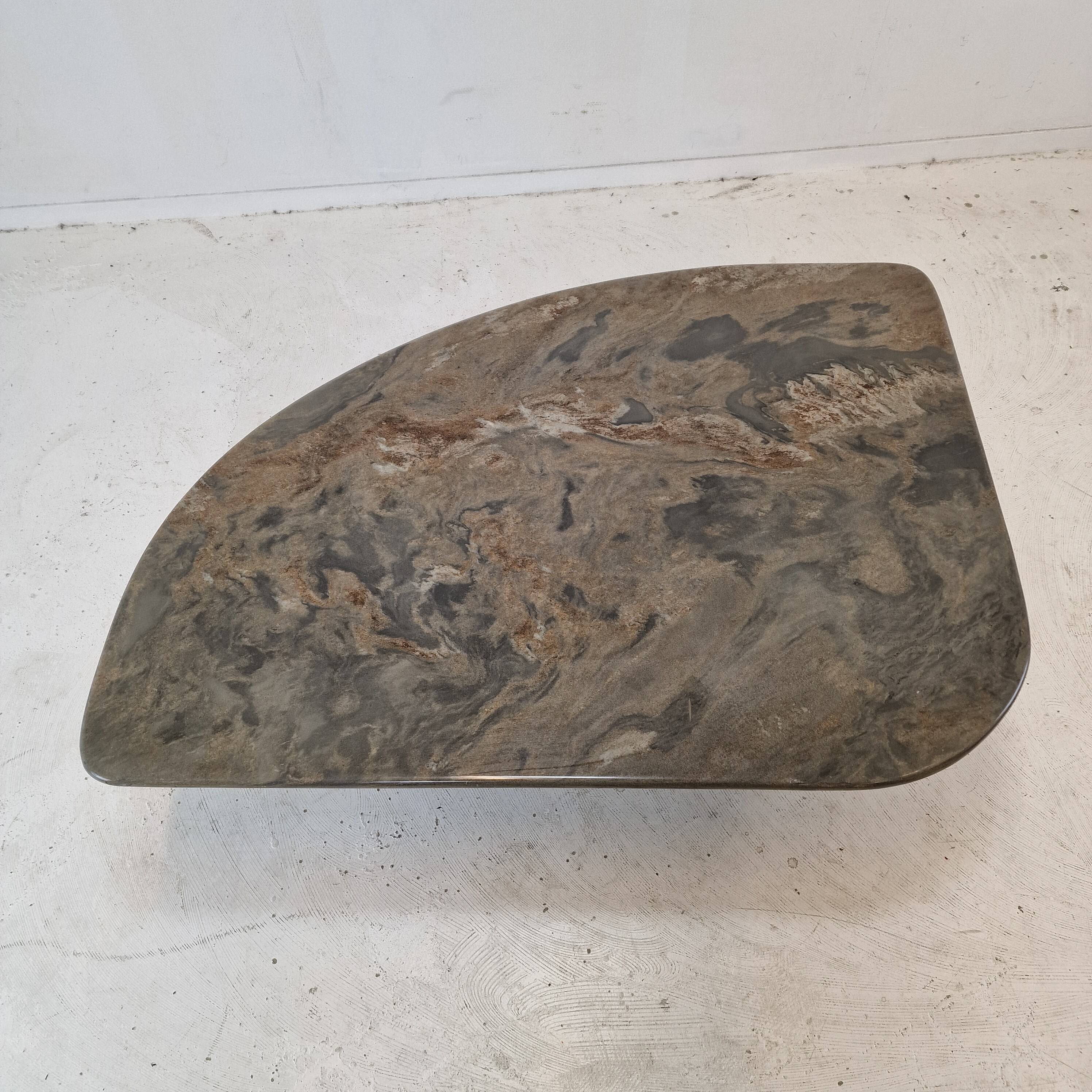 Italian Coffee Table in Granite, 1980s