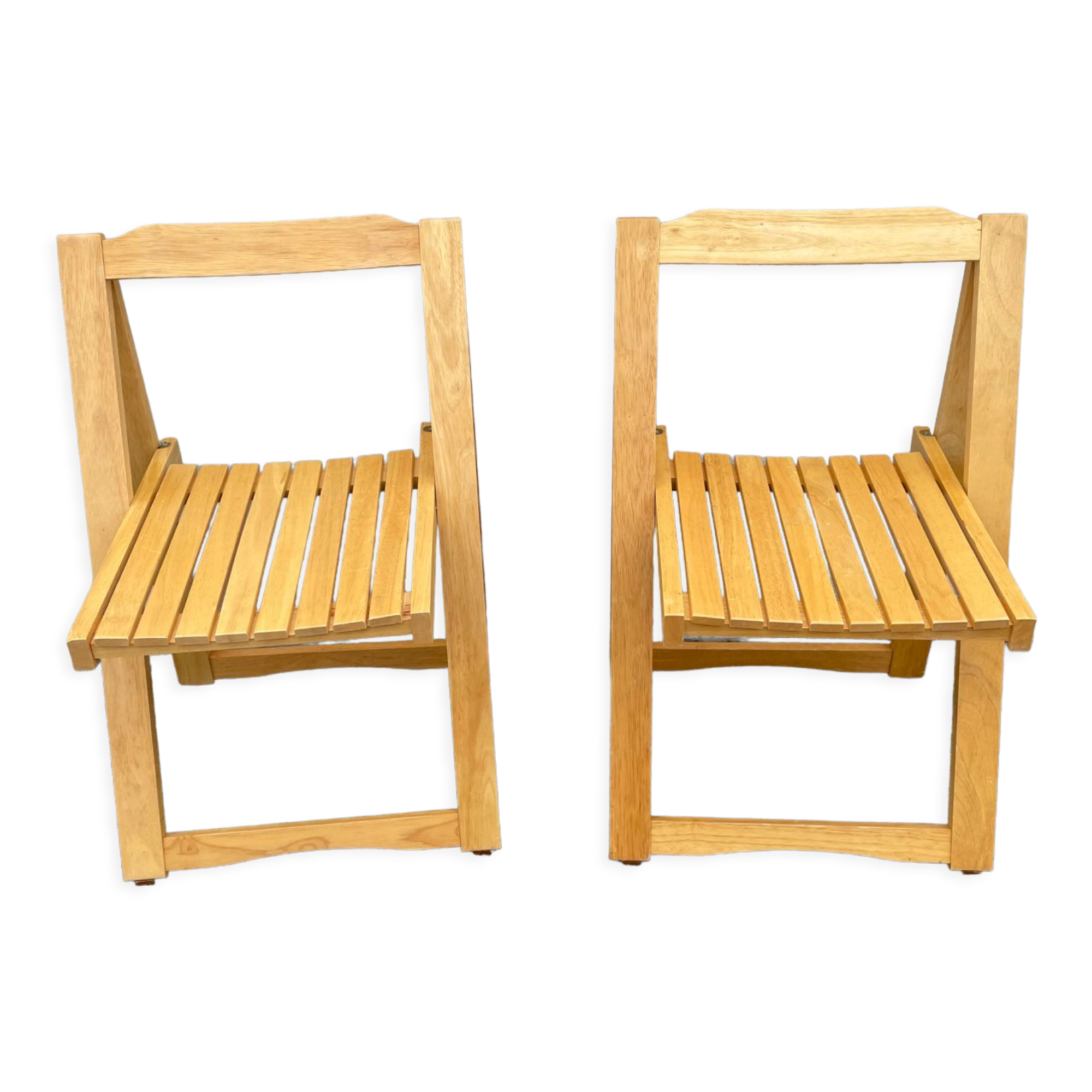 Vintage folding chairs
