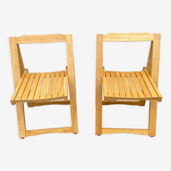 Vintage folding chairs