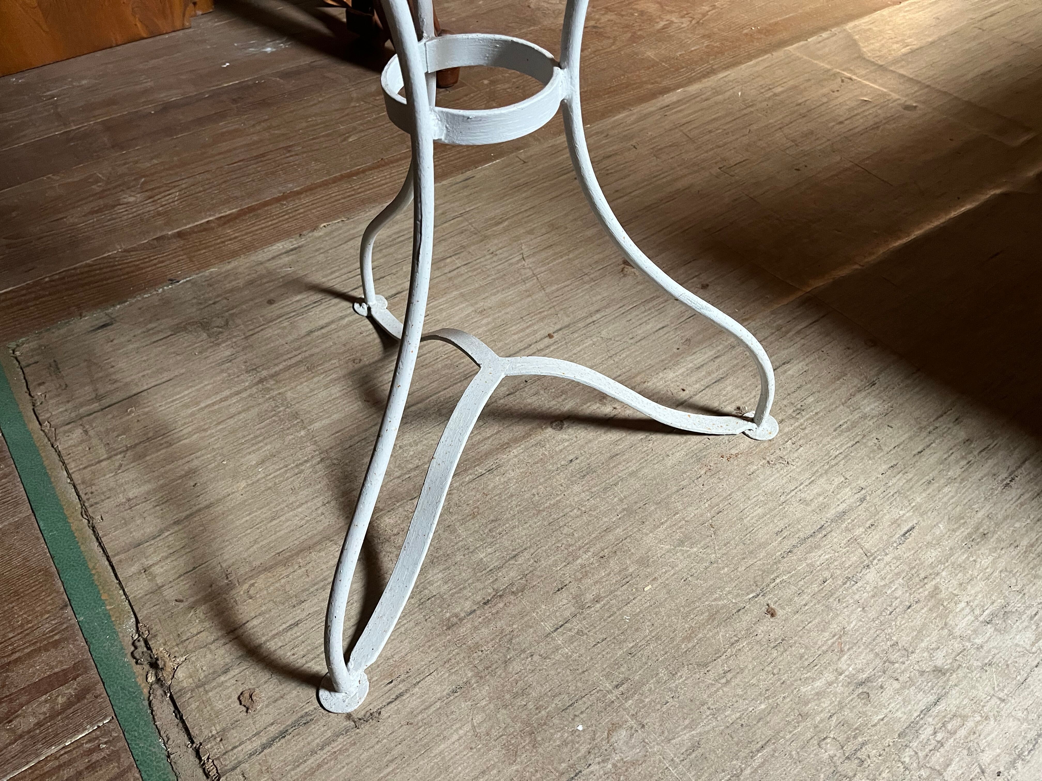 Antique metal table