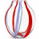 Murano blown glass vase by Lisa Corti
