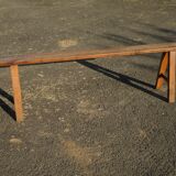 Pair of cherry farm benches