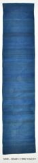Vintage Blue Hallway Runner Rug, 68x320Cm