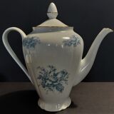 Limoges porcelain coffee set four cups pouring and sugar bowl