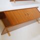 1960s Vintage Wall Shelves Walnut