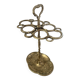 Art Nouveau style solid brass umbrella stand