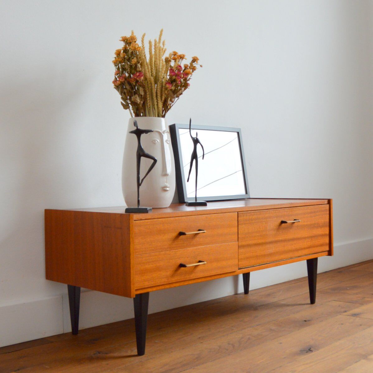 Vintage bass row 1950s