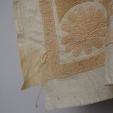 Vintage Turkish hand-knotted rug 132x132 cm