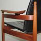 Finn Juhl model 192 in Teak, leather for France & Daverkosen