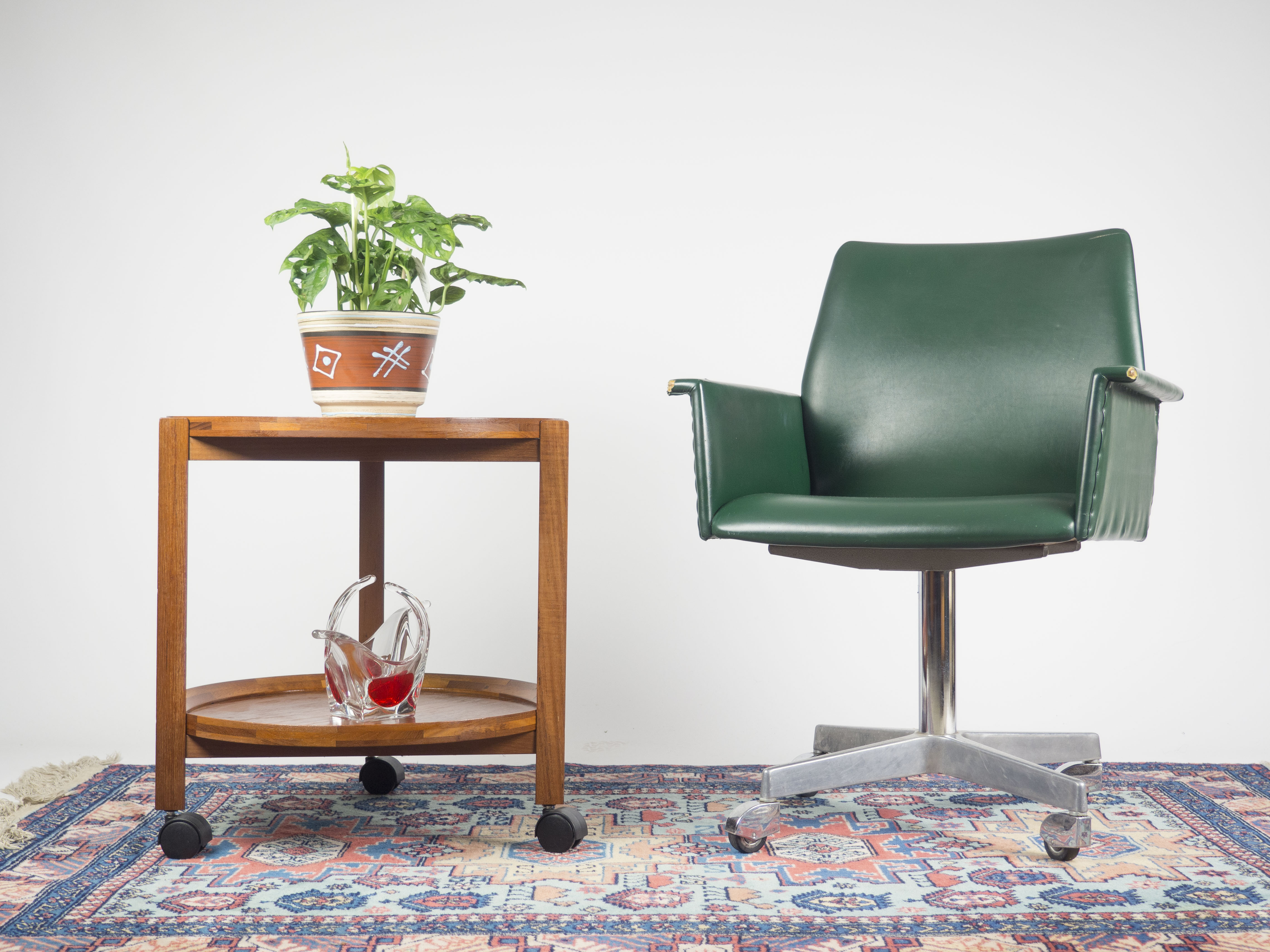 Danish teak trolley bar, Denmark, 1960s