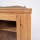Hanging corner cabinet with glass door - pine - year 1890s
