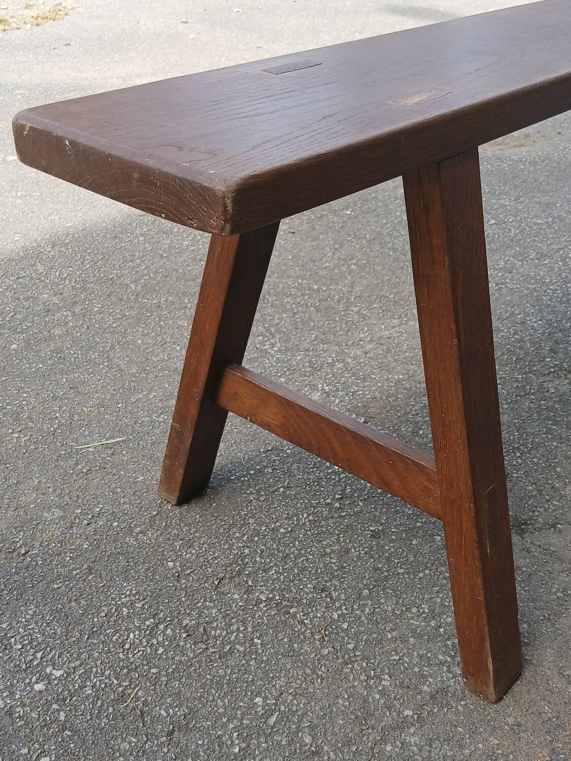 Oak farm bench 260 cm