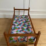 Dejou Vintage Wooden Dollbed 60s