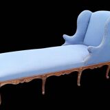 Antique Louis XV style duchess chaise longue