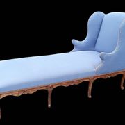 Ancienne méridienne duchesse chaise longue style Louis XV