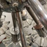 Large Midcentury Murano Flower Chandelier 1970’s