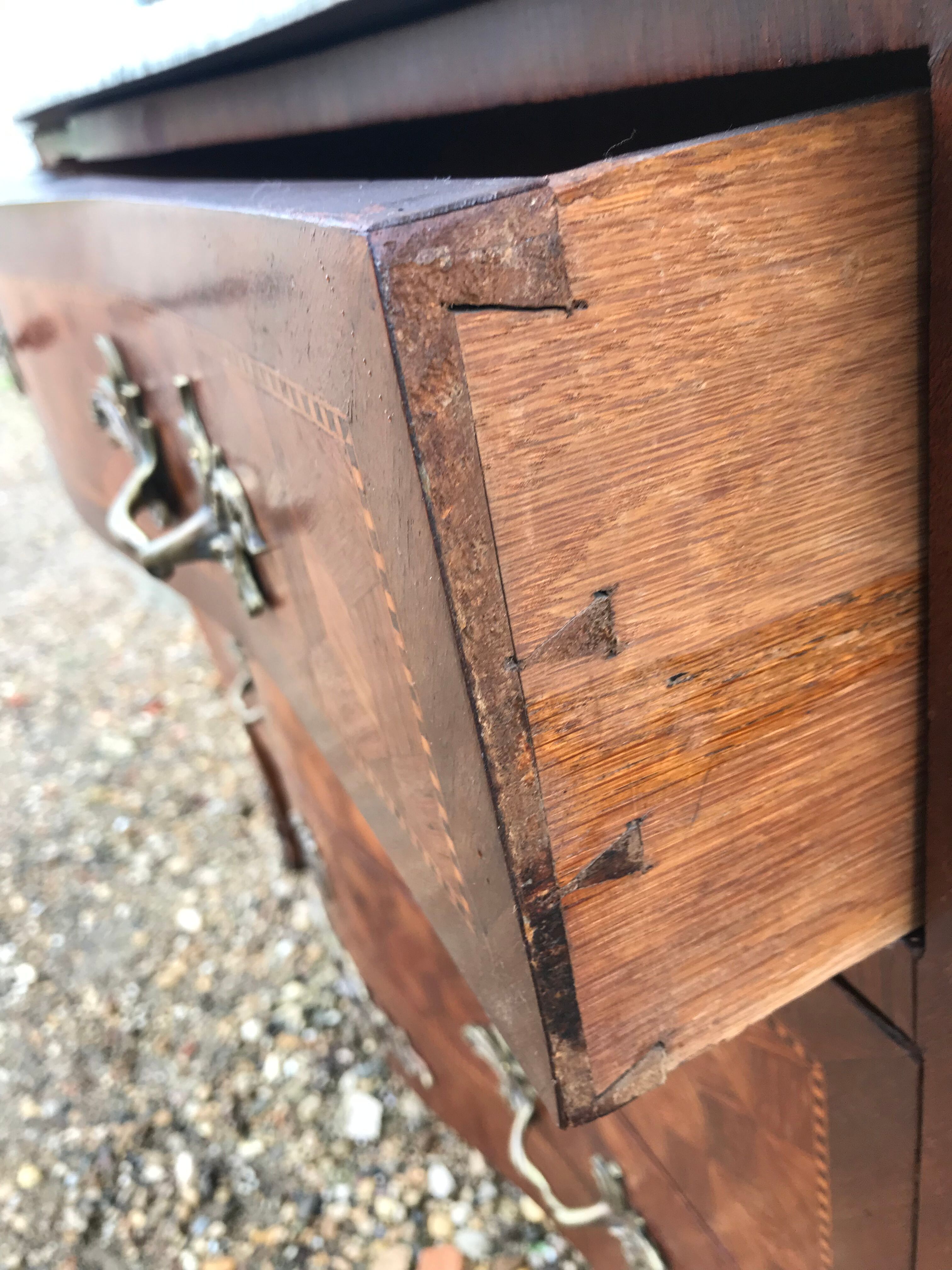 Commode Louis XV Bois de rose
