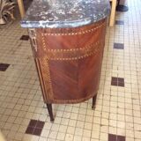 Chest of drawers 3 drawers above gray marble