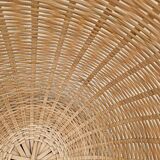 Wicker laundry basket