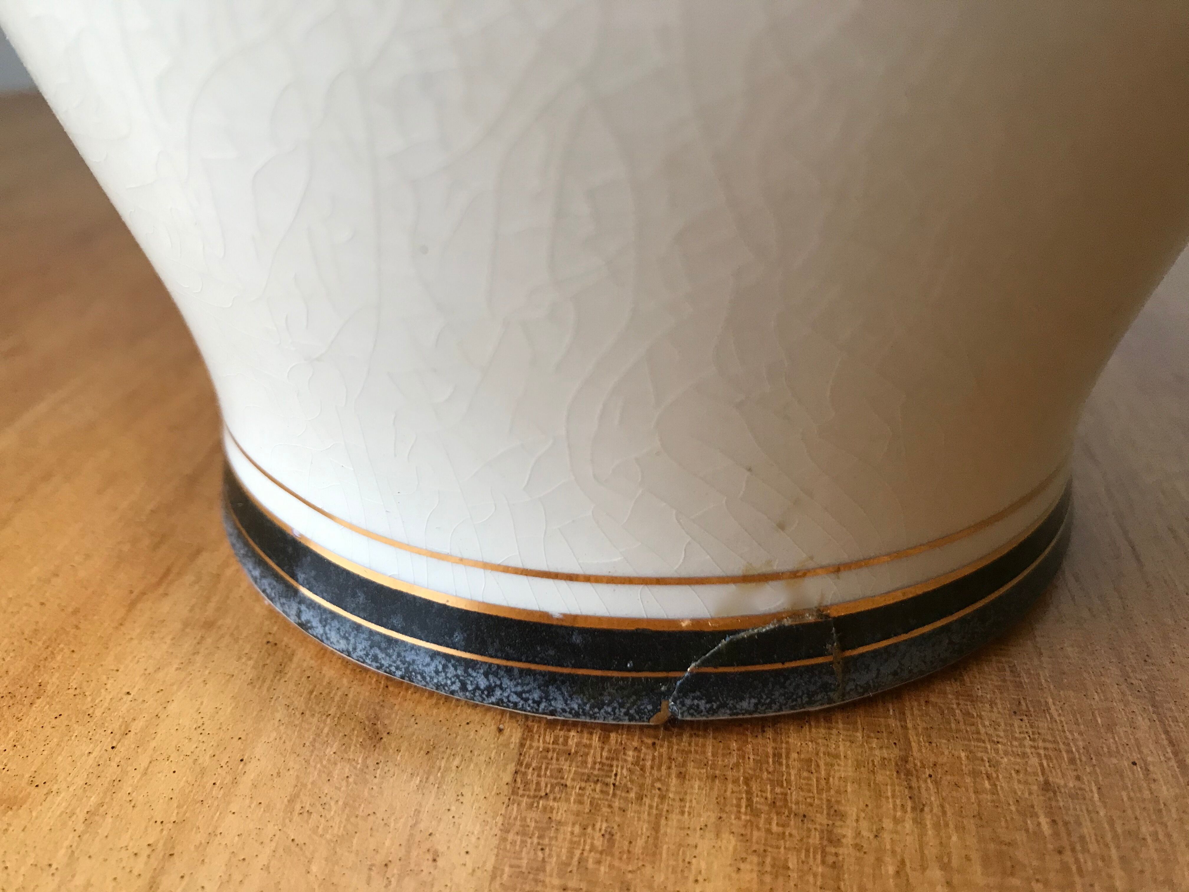 Vase in earthenware signed Bosh Brothers Kéramis, BFK, circa 1900