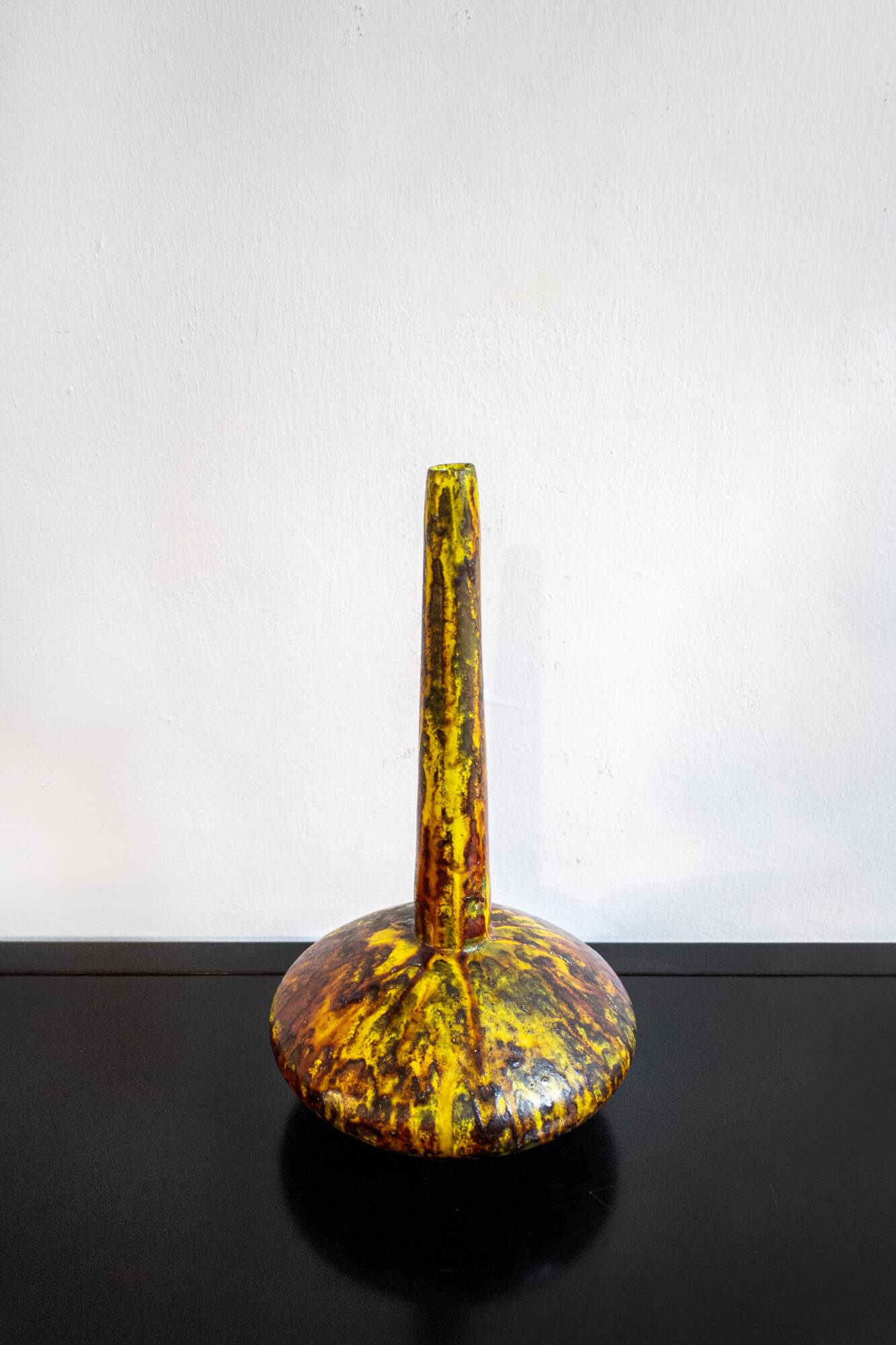 Vaso in ceramica Billetto Italia Anni '50