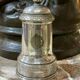 Silver-plated metal pepper mill by Christofle - early 20th century