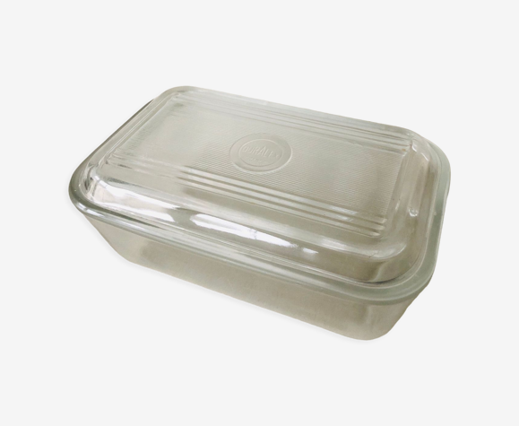 Beurrier en verre Duralex