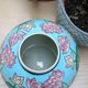 Very nice Chinese earthenware box, vintage