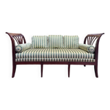 Empire mahogany sofa bench