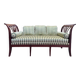 Empire mahogany sofa bench