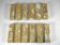 Case of 12 marble knife holders