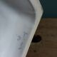 Malicorne Bourg-Joly openwork fruit bowl signed Moreau