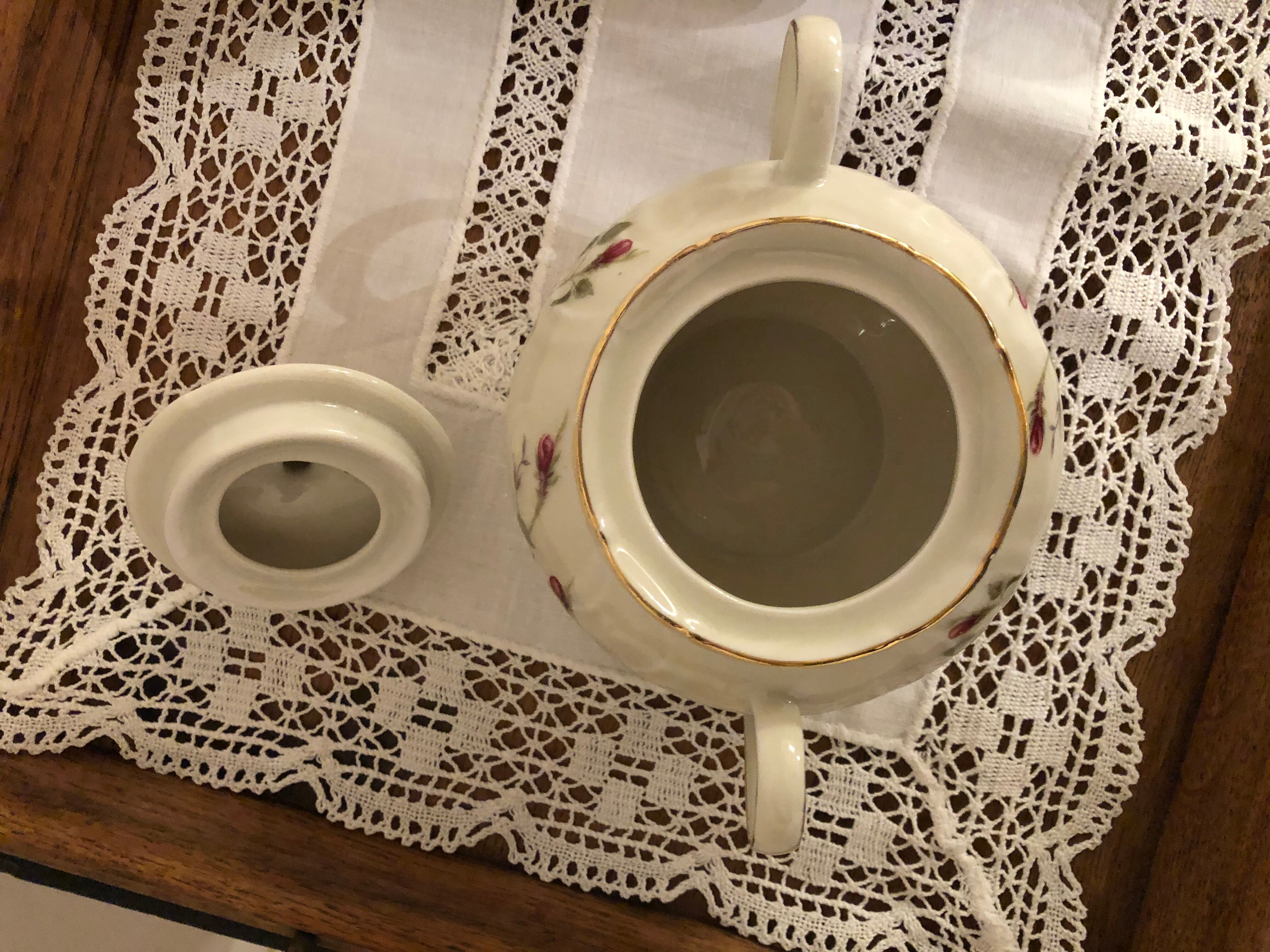 Swiss porcelain tea or coffee service