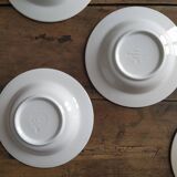 Lot of 5 hollow plates