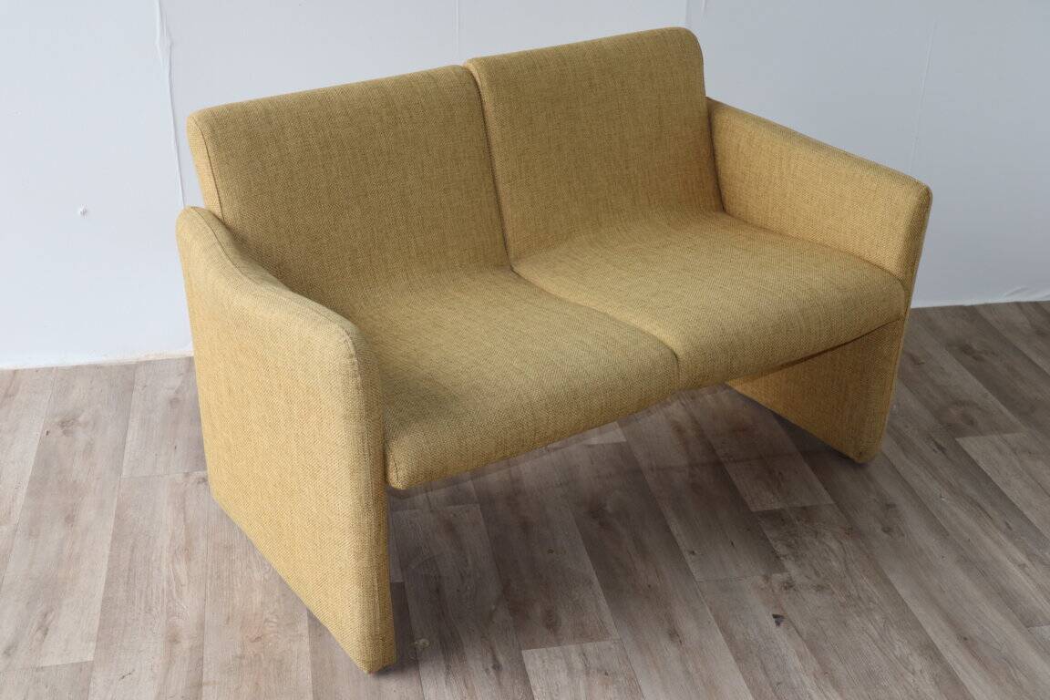 Vintage 2 seater fabric sofa, 1970