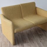 Vintage 2 seater fabric sofa, 1970