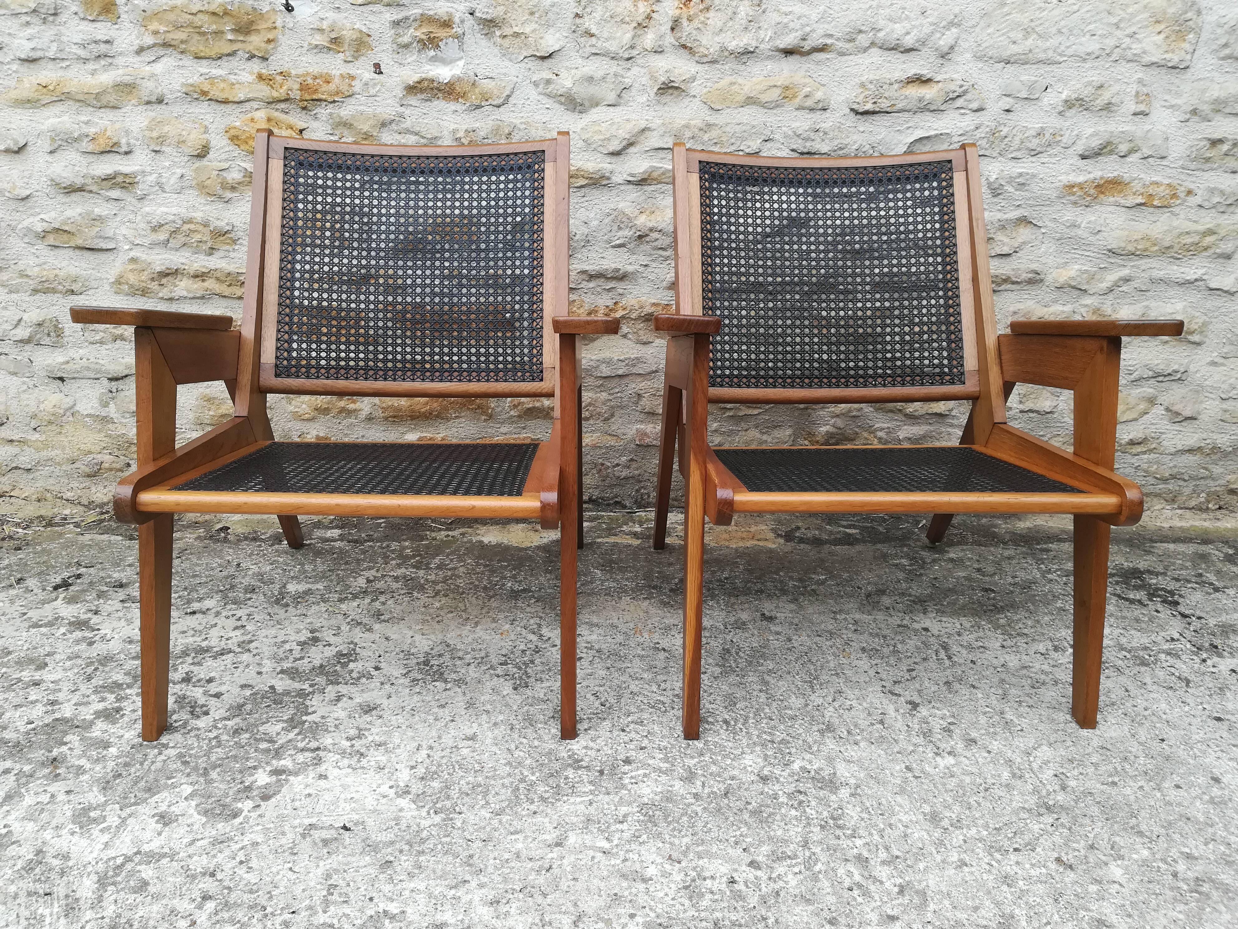 80s canning armchairs