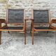 80s canning armchairs