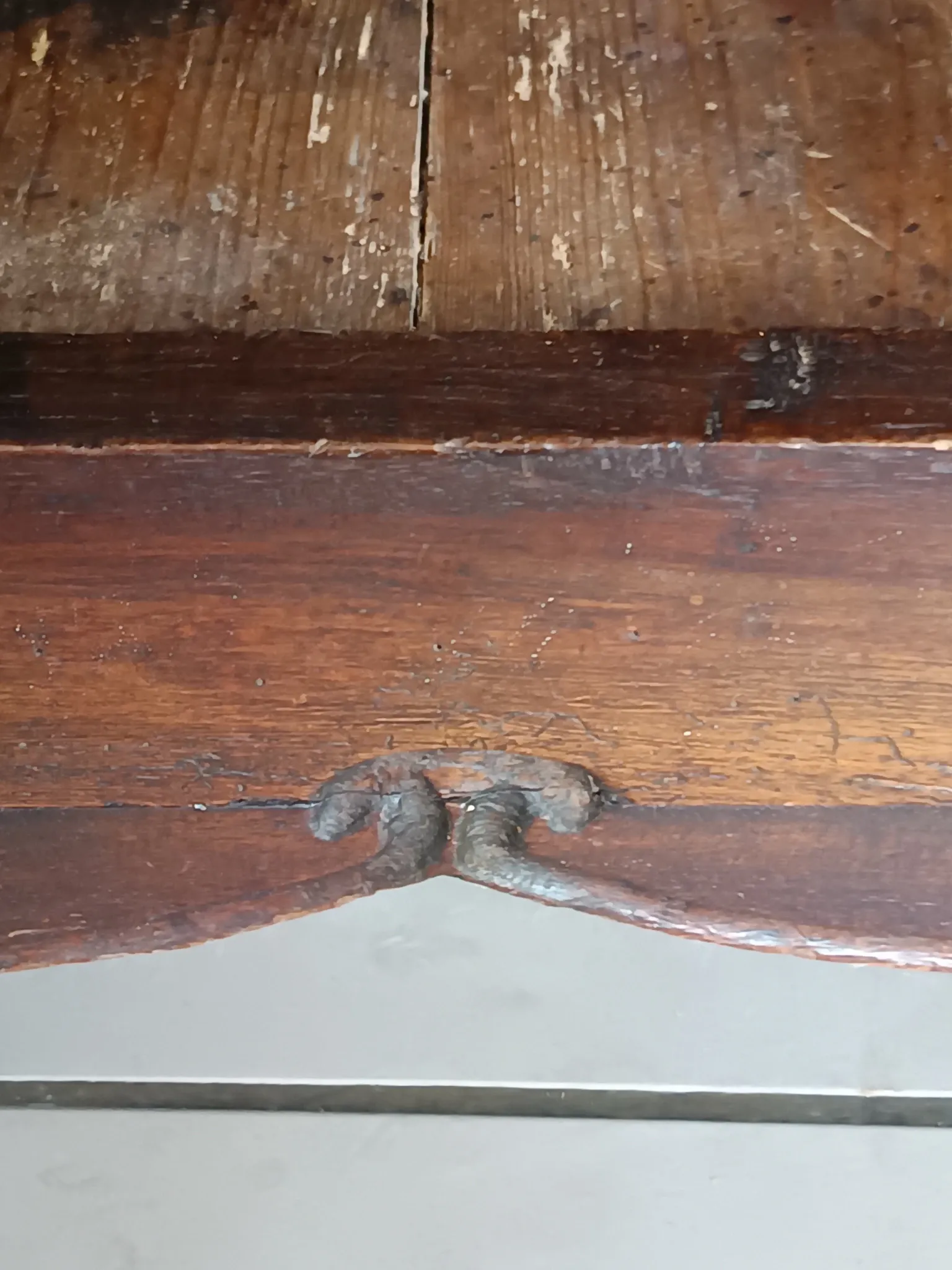 Sloped desk in solid walnut, 18th century (Louis XV style)