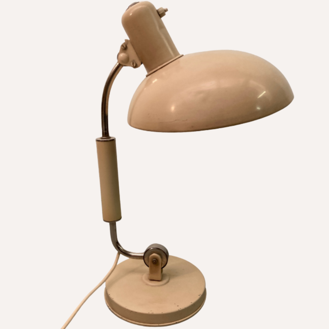 Bauhaus desk lamp by Christian Dell for Koranda, Vienna Austria