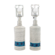 Pair of ceramic tble lights, Bitossi, Italy