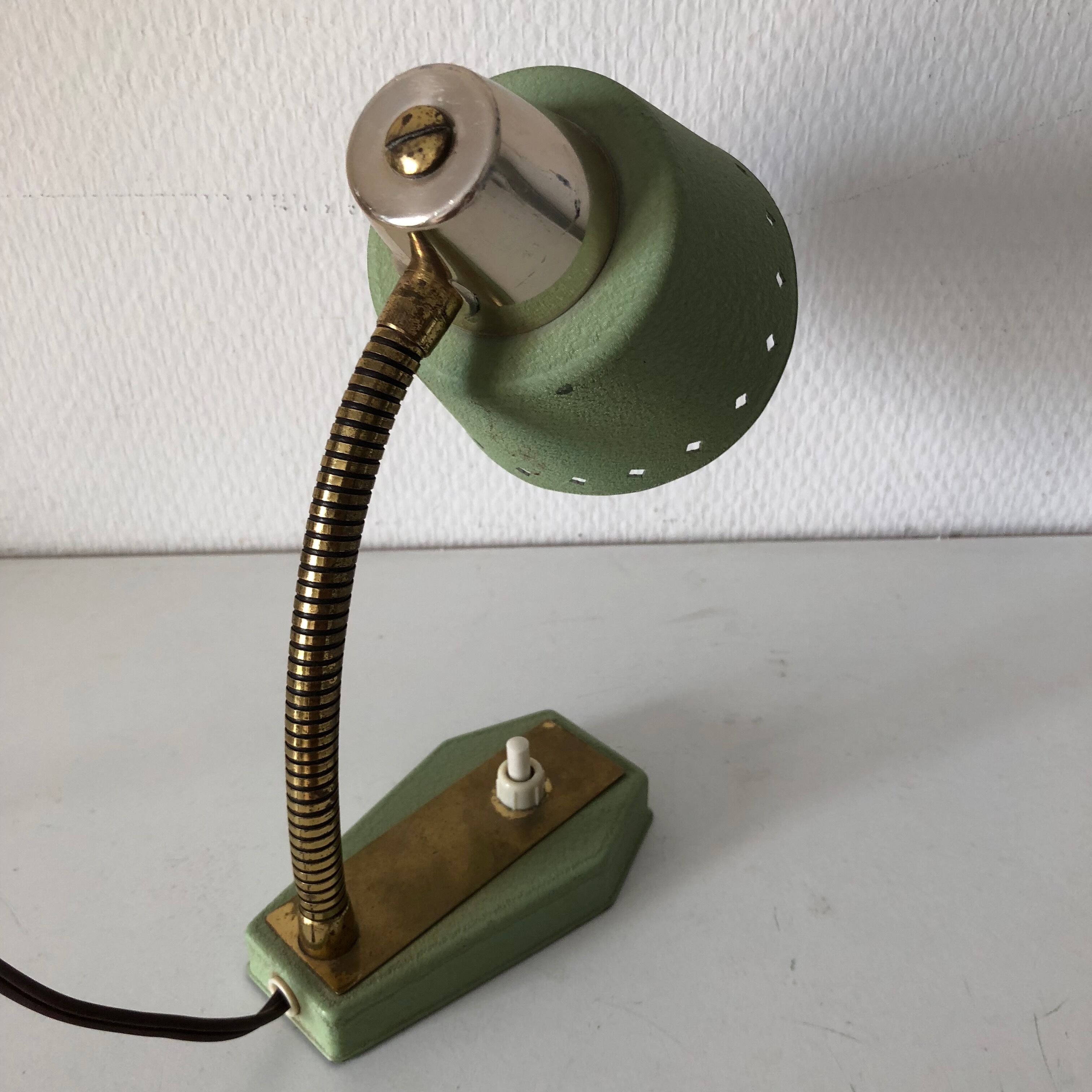 Desk lichen 20cm vintage 1960 lamp