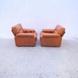 Pair of "Coronado" armchairs by Afra & Tobia Scarpa for B&B Italia, Italy 1970