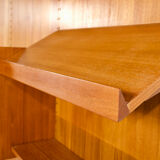 Modular wall system with panels Cado Poul Cadovius teak years 1959