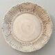 Large presentation plate in Italian art ceramic, V. Bassano