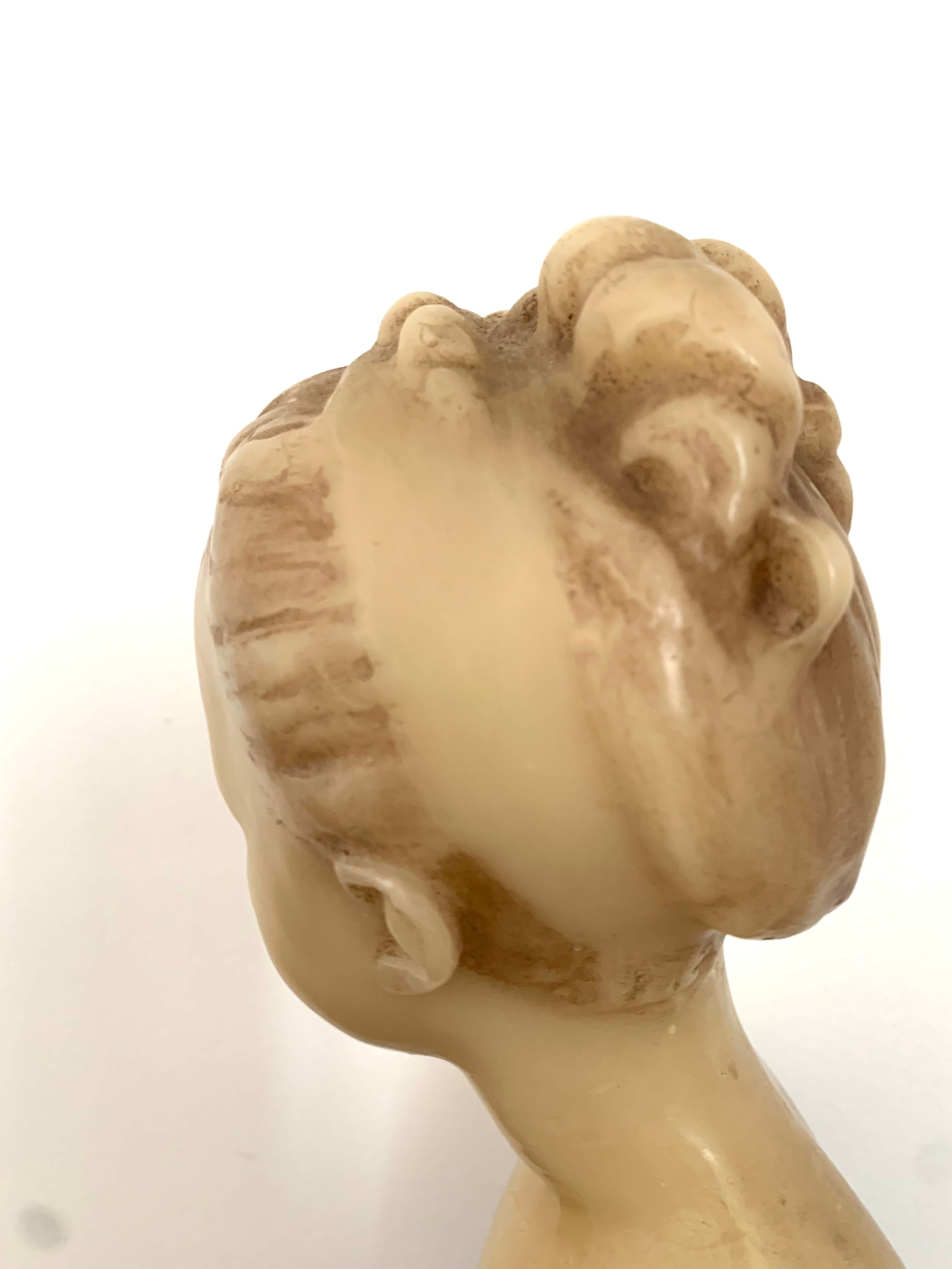 Wax bust