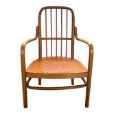 Fauteuil en bois courbé, modèle A63-F, conçu par Josef Frank pour Thonet, années 1930, Autriche