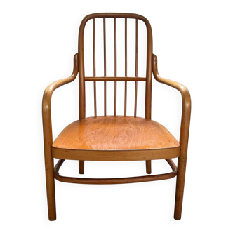 Bentwood armchair model A63-F, design Josef Frank for Thonet, 1930s, Austria