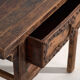 Console ancienne en orme avec ferronnerie – Chine, circa 1900