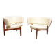 Two 1960s Danish Lounge Chairs In Rosewood By Sven Ellekaer